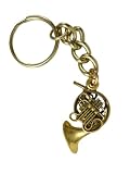 558フレンチホルンキーホルダーgoldの画像