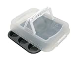 Review ProBake PBC30UH / ProBake Teflon Platinum Nonstick 12-Cup Muffin Pan with Matching Lid with Handles