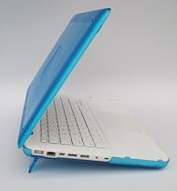 Aqua mCover® Hard Shell Cover Case for A1342 White Unibody MacBook 13-inch (Model No. A1342, Order # MC207LL/A MC516LL/A, released after Oct. 20, 2009)