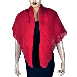 Womens Scarf Apparel Accessories Cotton 40 x 40 inches
