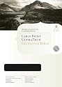 Holman Legacy Ultrathin Reference Bible Large: Holman Legacy, Ultrathin Reference, Black, Genuine Cowhide Leather, Large Print Edition,Words of Christ in Red, Bonded leather Lin