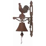 Sunset Vista Designs Painted Cast Iron Bell - Rooster