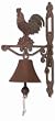 Sunset Vista Designs Painted Cast Iron Bell - Rooster