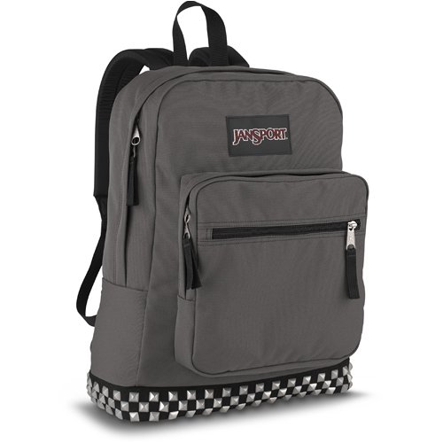 JanSport Axle Backpack (Grey/Pyramid Stud)