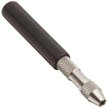 Starrett 166A Pin Vise With Insulated Octagonal Handle, 0-0.040" Range