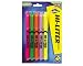 Avery® Pen Style HI-LITER, Assorted, Fluorescent Green, Fluorescent Orange, Fluorescent Pink, Fluorescent Purple, Fluorescent Yellow (23555)