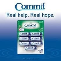 Commit Lozenges 4 mg - 7 Pop Pacs, 24 Lozenges Each - 168 Mint Flavor Lozenges