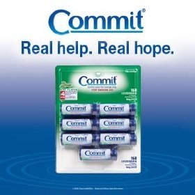 Commit Lozenges 4 mg - 7 Pop Pacs, 24 Lozenges Each - 168 Mint Flavor Lozenges
