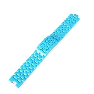Neewer 3x Blue Red LED Men/Women Digital Lava Fashion Strap Band Wrist Watch
