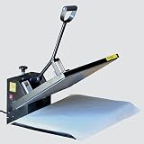 16 X 24 LARGE HEAT PRESS SUBLIMATION DIGITAL HEAT PRESS T SHIRT HEAT PRESS MACHINE SCREEN PRINTING TRANSFER MACHINE 16 X 24 BLACK NEW