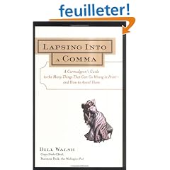 Lapsing into a Comma: A Curmudgeon's Guide to the Many Things That Can Go Wrong in Print - And How to Avoid Them