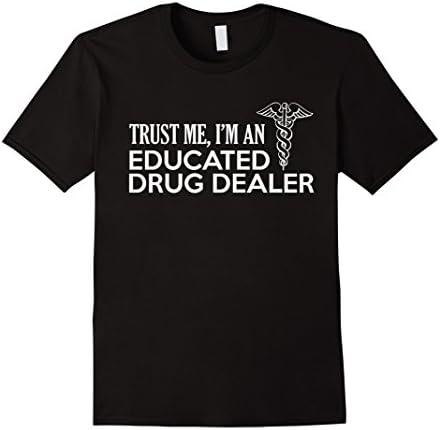 Men's PharmD T-shirt - Doctor of Pharmacy Shirt Small Black