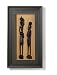 African Women Shadowbox Art