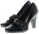 Couture Discount Mary Jane Pumps, Schwarz, (P54)