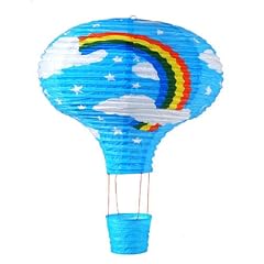 Hei�luftballon Regenbogen, 60cm, Durchmesser 40cm