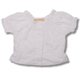 Baby and Toddler Girls Cute Eyelet Blouse (12-18) by Infant Girl's Clothes