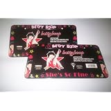 Betty Boop Car Auto Truck SUV RV License Plate Tag and License Plate Frame Set by Chroma Graphics