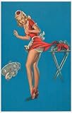 Waitress - Pin-up Girl - Lobster Peek 11x17 Poster