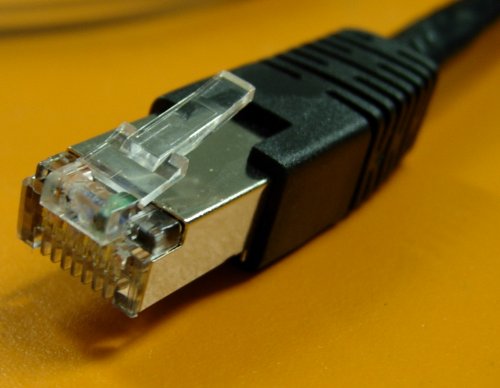 1 meter 3.28 foot BLACK Category 6 Cat6 Shielded Hospital Grade Ethernet Network Patch Cable Cord for Internet Router Switch Hub and Gaming - Gold Plated Male to Male RJ45 Connectors for Base-T Networks - Works best for your desktop laptop router modem switch hub DSL Xbox PS2 or PS3 - HIGHEST QUALITY