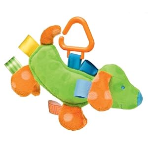 Taggies Colours Hang Arounds Take Along Toy, Puppy by Mary Meyer