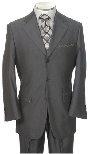 Buy Elegant Gray Ferrecci Suit + 4 Free Ties/ Free Shipping