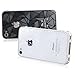 Leegoal(TM) 3D Diamond Front+Back Screen Cover Protector Film Guard Set compatible with Apple iPhone 4 4s