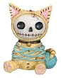 Furry Bones - Furry Bones Cat - Cold Cast Resin - 2.5" Height