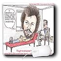 Londons Times Funny Music Cartoons - Bee Gees Collectible, I Started A Joke - Mouse Pads