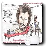 Londons Times Funny Music Cartoons - Bee Gees Collectible, I Started A Joke - Mouse Pads