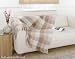 Florence Brown Throwover, Sofa Cover, Throw, Bedspread 90