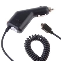 Wireless Technologies Vehicle Power Charger for Motorola RAZR2 V8, V9 [Retail Packaging]