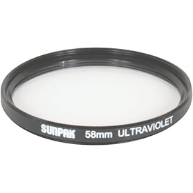 Sunpak DF-7034-UV 58mm Coated Ultra-Violet Filter
