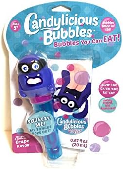 Candylicious Grape Flavored Bubbles ( Bubbles you can eat)