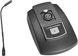 Audio-Technica Pro 49Q Gooseneck Microphone 13.1 Podium Microphone AT8666RSC Desk Stand Switch