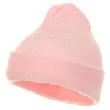 Toddler Knit Cuff Beanie - Light Pink W20S11F