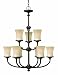 Thistledown Victorian Bronze Chandelier Hinkley (4178VZ)