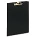 Cardinal Pad Holder, Leather-Like Vinyl, Brass-Finish Clip, Expanding Pocket File, Black (252610)