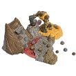 Gormiti Lords of Nature Return Interactive Rock Playset with 12 Cm Articulated Earth Lord Toy