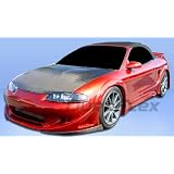 1997-1999 Mitsubishi Eclipse  Eagle Talon Millenium Widebody Front Fender Flares by DuraFlex