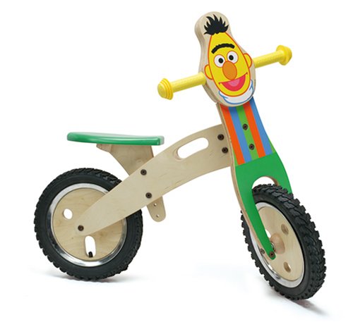 Childrens Toyshop  Toys : TeachMe Bert Wooden Trainer Bike
