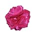 A Girl Company Magenta Pink Satin Flower Hair Bow/Clip/Brooch