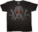 Resident Evil Gas Mask Black T-shirt Tee