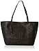 Piel Leather Tote, Black, One Size