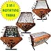 Sporting Goods : 3 in 1 Rotating Table - Stick Hockey, Air Hockey & Foosball - Toys & Games > Games
