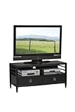 IMAGE OF East End Avenue Black TV Stand