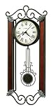 Carmen Wrought Iron Clock with Pendulum by Howard Miller