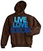 Live Love Soccer Hooded Sweatshirt