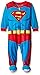 Superman Baby Boys' High Flying Hero Footed Blanket Sleeper
