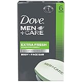 UPC 011111012080 product image for Dove Men Plus Care Body and Face Bar, Extra Fresh, 6 Count | upcitemdb.com