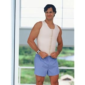 Body Shaper Cotton and Rubber Vest for Men Medium Compression Body Shaper Cotton and Rubber Vest for Men - Medium Compression